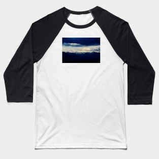 Swiss Alps Dark 2 / Swiss Artwork Photography Baseball T-Shirt